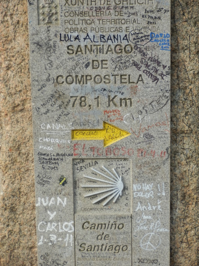 spre Santiago de Compostela - destinatia finala!