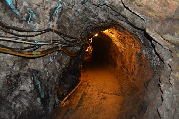 in tunel